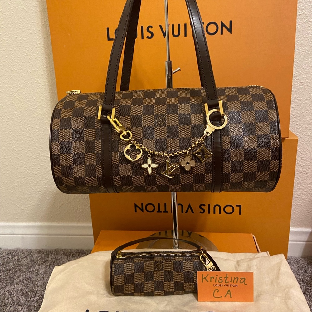 ❌SOLD❌Damier Ebene Papillon with pouch
